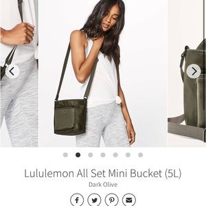 Lululemon All Set bucket bag